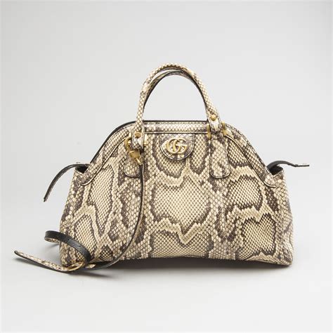 gucci bag with snake pennant|gucci snakeskin handbag.